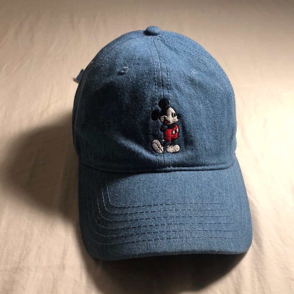 Mickey Mouse denim strap back
